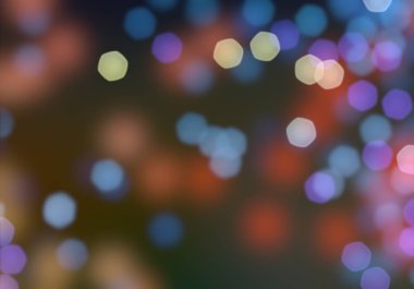 Bokeh ışıkları ile bulanık soyut arkaplan