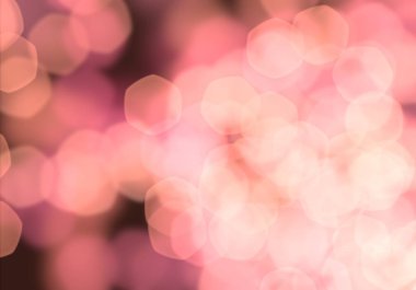 Bokeh ile soyut pembe arkaplan