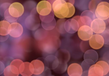 Bokeh ile soyut renkli arkaplan