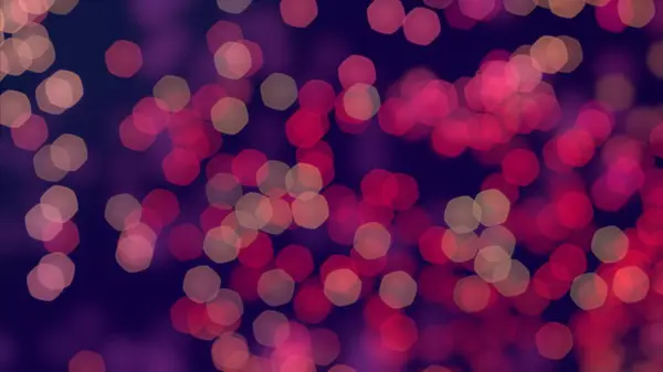 Fundo Abstrato Com Luzes Bokeh Embaçadas — Fotografia de Stock