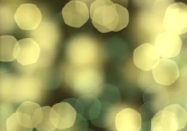 Fundo Verde Abstrato Com Bokeh — Fotografia de Stock