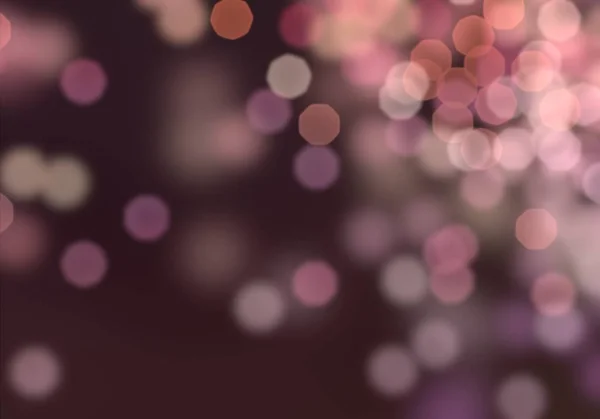 Fundo Abstrato Com Luzes Bokeh — Fotografia de Stock