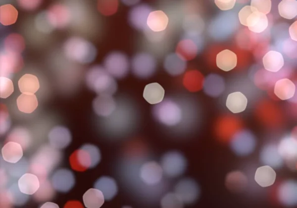 Fondo Abstracto Borroso Con Luces Bokeh — Foto de Stock