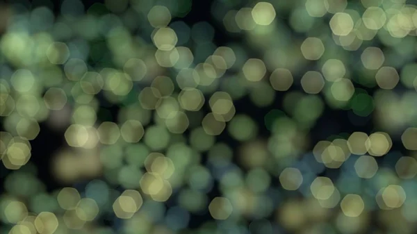 Fundo Verde Abstrato Com Bokeh — Fotografia de Stock