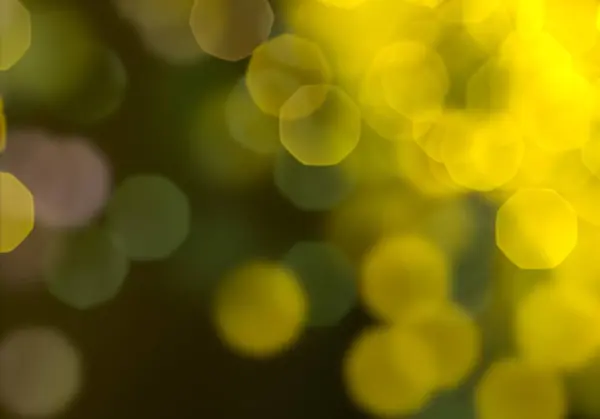 Abstrakt Gul Bakgrund Med Bokeh — Stockfoto