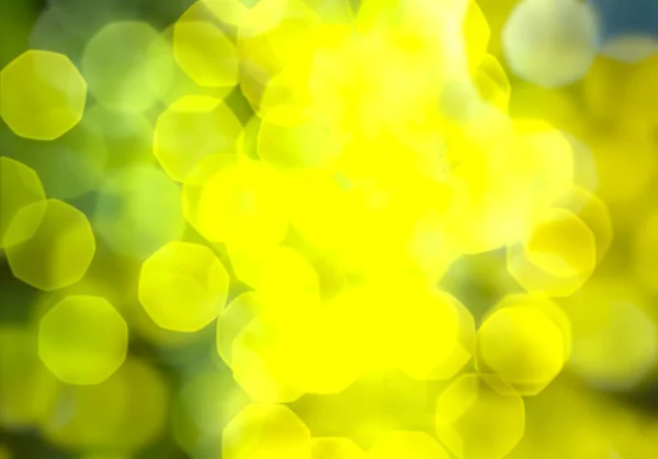 Fundo Verde Abstrato Com Bokeh — Fotografia de Stock