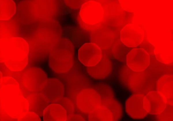 Fondo Rojo Abstracto Con Bokeh — Foto de Stock