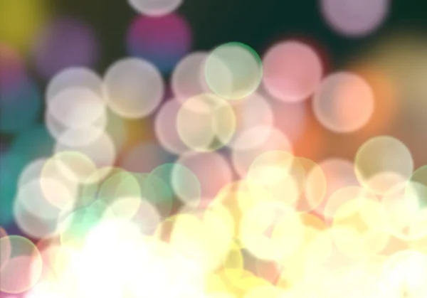 Fondo Vacaciones Con Luces Borrosas Bokeh — Foto de Stock