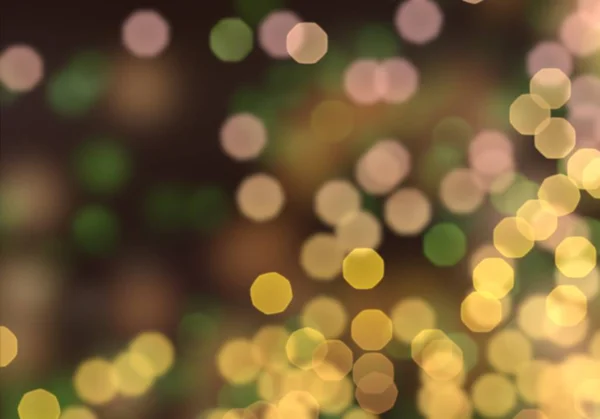 Fondo Vacaciones Con Luces Borrosas Bokeh — Foto de Stock