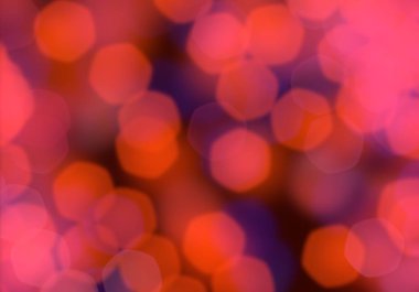 bokeh ile bulanık renkli arka plan