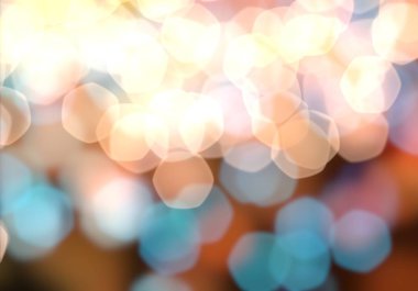 Bokeh ışıkları ile soyut arkaplan