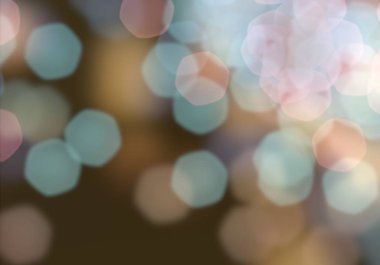 Bokeh ışıkları ile soyut arkaplan