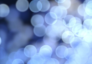 bokeh ile mavi ve beyaz arka plan