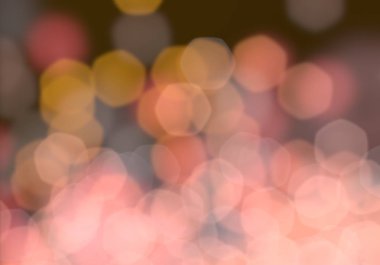 Bokeh ışıkları ile soyut arkaplan