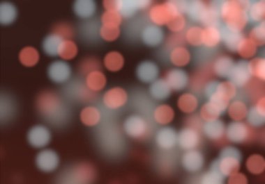 Kırmızı arka plan ile Bokeh