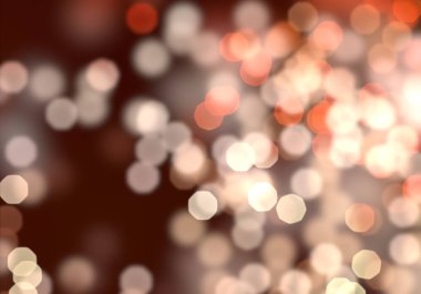 Bokeh ile soyut renkli arkaplan