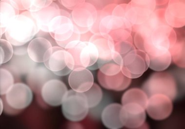 Kırmızı arka plan ile Bokeh