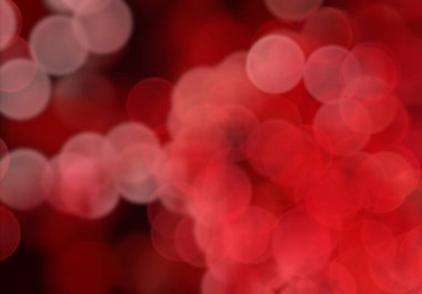 Kırmızı arka plan ile Bokeh