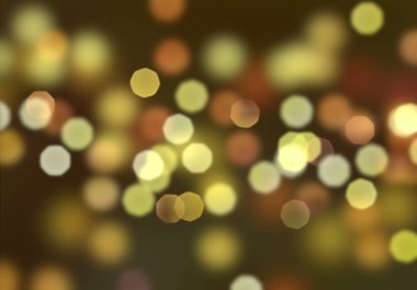 Bokeh ışıkları ile bulanık arkaplan