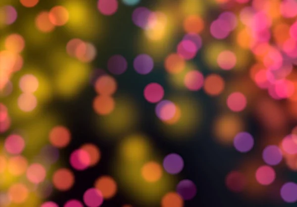 Ilustração Textura Abstrata Bokeh Colorido Fundo Desfocado Luz Brilhante Desfocada — Fotografia de Stock