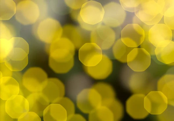 Fondo Amarillo Abstracto Con Bokeh — Foto de Stock