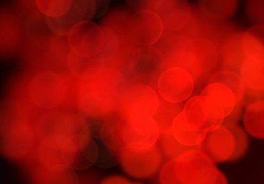 Kırmızı arka plan ile Bokeh