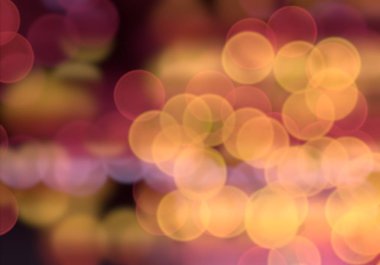 Bokeh ile soyut renkli arkaplan