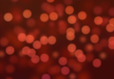 Karanlık arka planda Noel Bokeh 'inin 2D çizimi. Soyut doku. Dağınık noktaların arka planı. Bulanık parlak ışık. Dairesel noktalar. Noel arifesi. Renkli daire şekilleri.