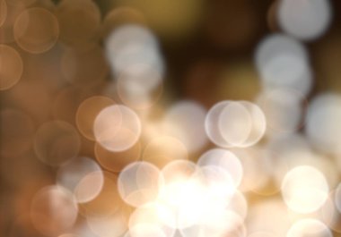 2D çizim. Bokeh soyut dokusu. Renkli. Odaklanmamış arka plan. Bulanık parlak ışık. Dairesel noktalar. Noel arifesi.