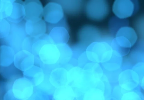 Blue Background Bokeh Lights — Stock Photo, Image