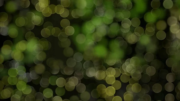 Abstraktní Zelené Pozadí Bokeh — Stock fotografie