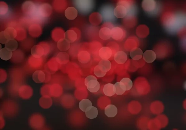 Abstract Red Background Bokeh Lights — Stock Photo, Image