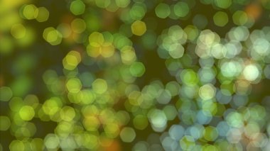 Bokeh ile soyut yeşil arkaplan