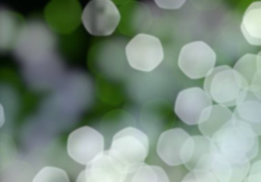 yeşil bokeh soyut arka plan