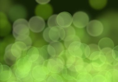 Bokeh ile soyut yeşil arkaplan