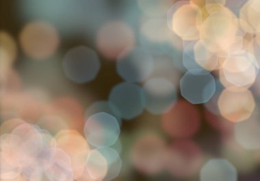 Bokeh ile soyut renkli arkaplan
