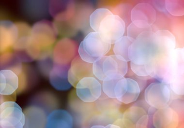 Bokeh ışıkları ile soyut arkaplan