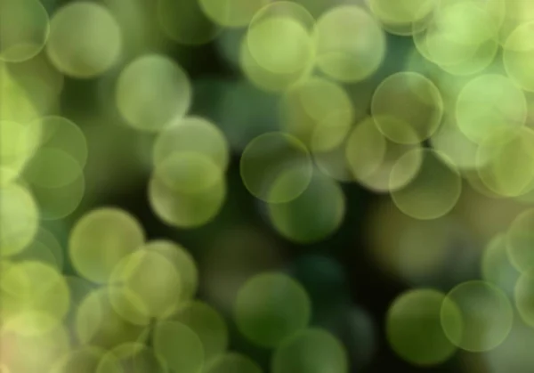 Abstract Green Background Bokeh — Stock Photo, Image