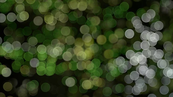 Astratto Sfondo Verde Con Bokeh — Foto Stock