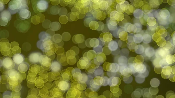 Astratto Sfondo Verde Con Bokeh — Foto Stock