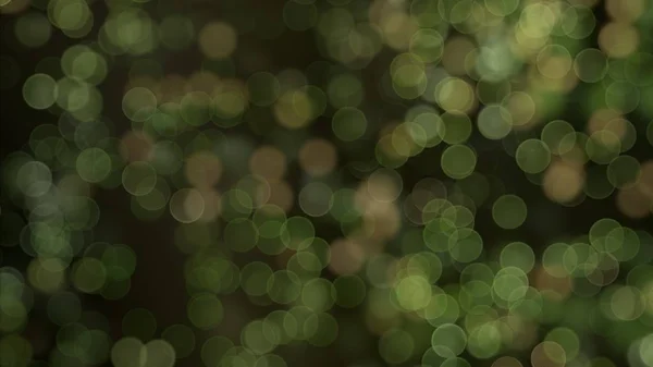 Abstrakter Grüner Hintergrund Mit Bokeh — Stockfoto