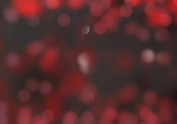 Abstrato Fundo Vermelho Com Luzes Bokeh — Fotografia de Stock