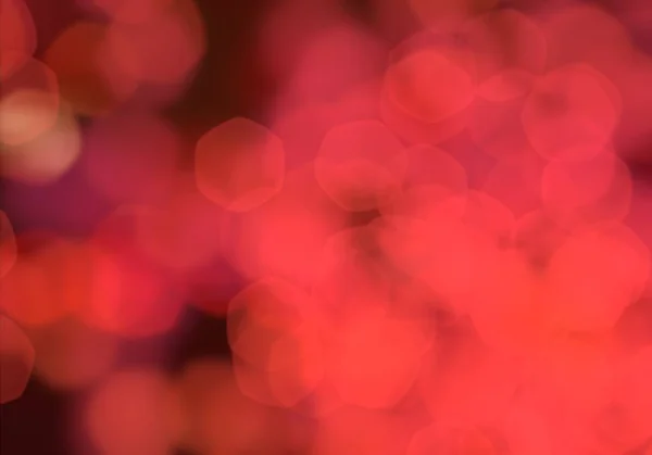 Fond Abstrait Rouge Avec Bokeh — Photo