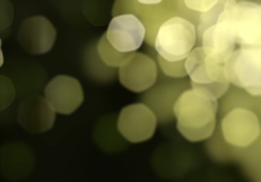 yeşil bokeh soyut arka plan