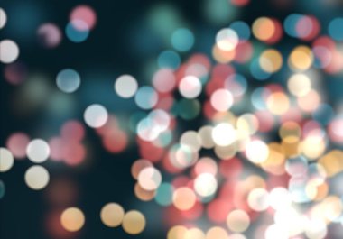 Bokeh ışıkları ile soyut arkaplan