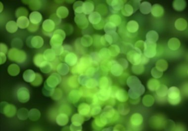 Bokeh ile soyut yeşil arkaplan
