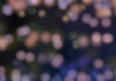 Bokeh ışıkları ile soyut bulanık arkaplan
