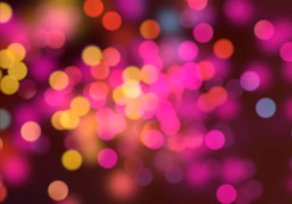 Fundo Abstrato Com Luzes Bokeh — Fotografia de Stock