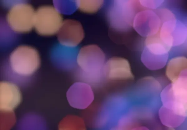 Fundo Abstrato Com Luzes Bokeh — Fotografia de Stock