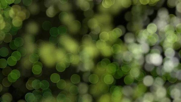 Abstraktní Pozadí Zeleného Bokehu — Stock fotografie